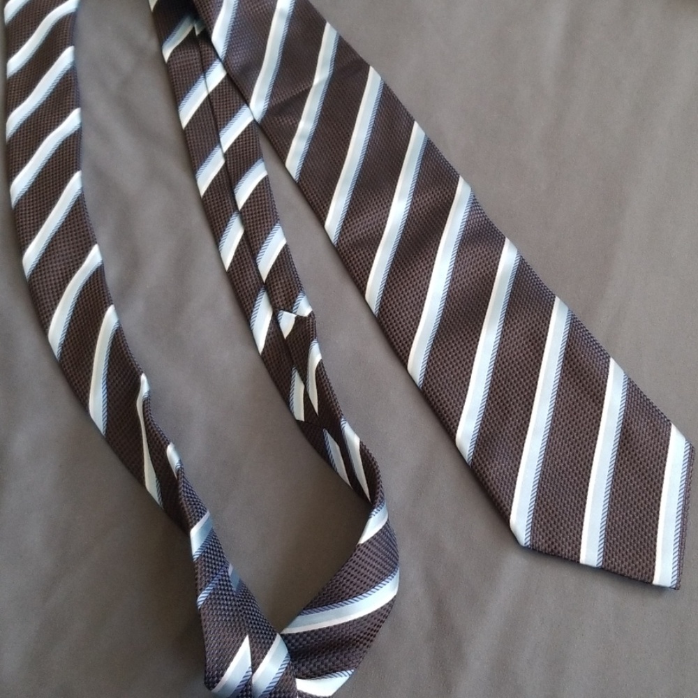 Ermenegildo Zegna Italian silk tie